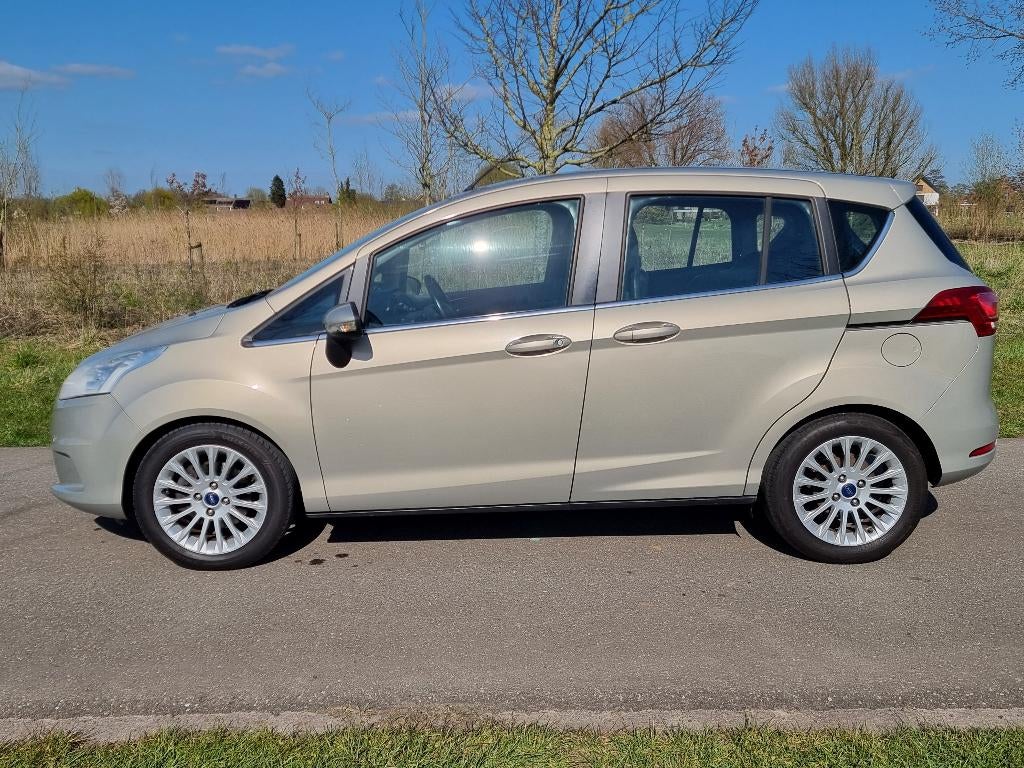 Ford B-Max 1.0 Ecoboost 125PK Titanium, nieuwe APK, Auto's, Voorwielaandrijving, 750 kg, Origineel Nederlands, Bedrijf