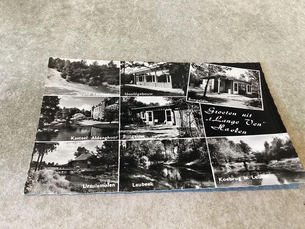 Haelen.     Bungalowpark ,, ‘t Lange Ven”, Verzamelen, Ophalen of Verzenden