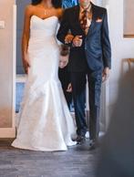 Elegante strapless trouwjurk met kanten details, Kleding | Dames, Trouwkleding en Trouwaccessoires, Trouwjurk, Wit, Ophalen of Verzenden