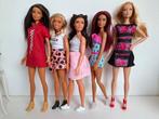 Barbie Fashionistas tall,curvy en regular., Ophalen of Verzenden, Gebruikt, Fashion Doll