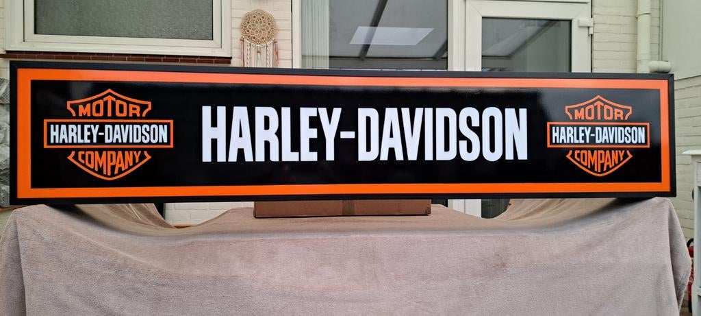 Harley Davidson Lichtbak (gerenoveerd), Ophalen, Lichtbak of (neon) lamp