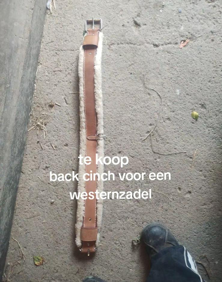 Backcinch western, Ophalen, Zo goed als nieuw