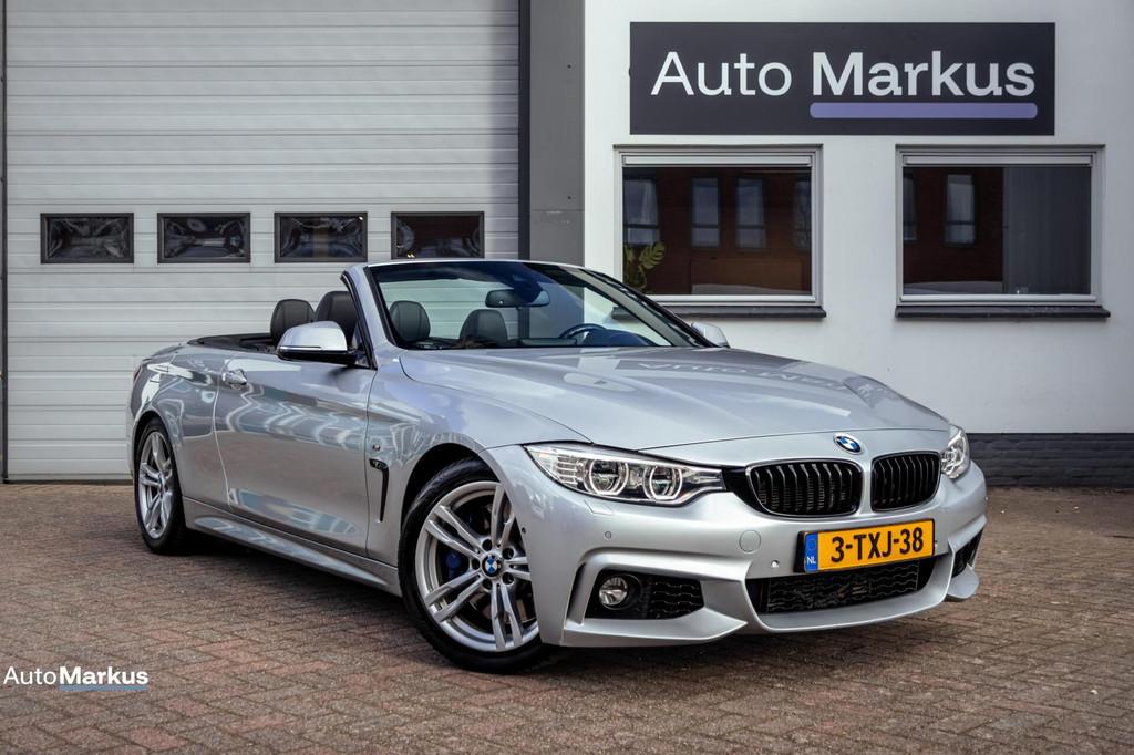 BMW 4-serie Cabrio 435i 3X M-Sport|Nekverwarming|H/K|HUD|360, Auto's, Achterwielaandrijving, Gebruikt, 4-Serie, Cabriolet