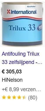 International Trilux 33 antifouling, Ophalen of Verzenden, Nieuw, Verven