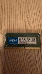 Crucial 4GB DDR4 2400 SODIMM Laptop Geheugen, Ophalen of Verzenden, Zo goed als nieuw, DDR4, Laptop