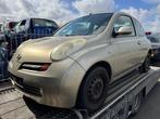 Nissan Micra 1.2 Tekna 2004 veel onderdelen voorradig, Gebruikt, -, -, Ophalen of Verzenden