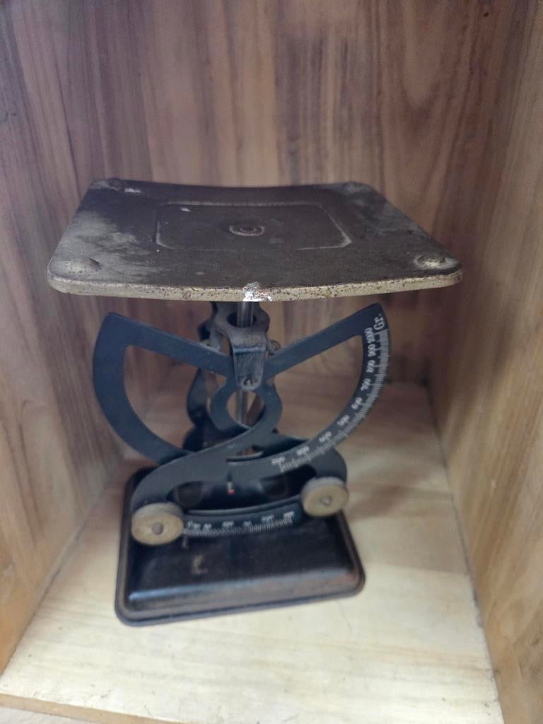 Antieke weegschaal, Antiek en Kunst, Ophalen of Verzenden