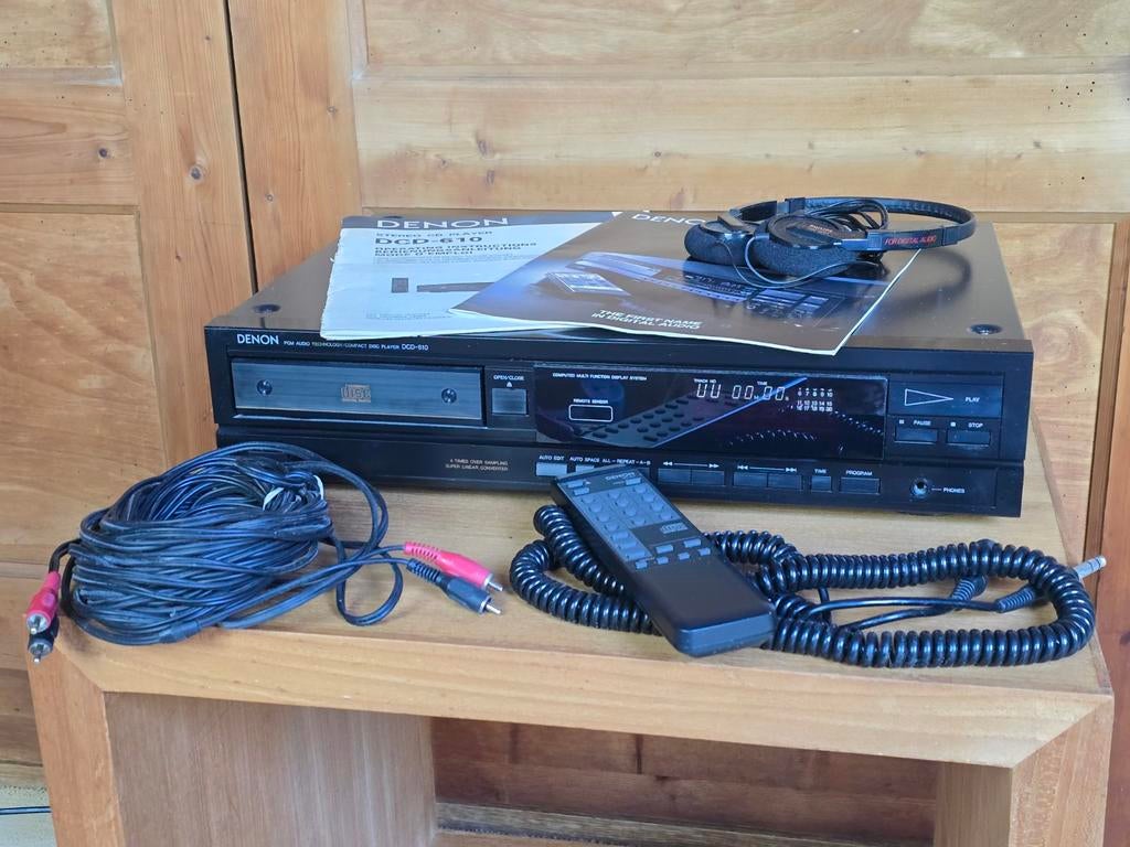 Denon DCD-610 CD speler compleet met afstandsbediening, Ophalen of Verzenden, Gebruikt