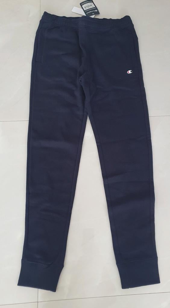 Champion Joggingbroek Maat S - Blauw/Wit Slim Fit, Kleding | Heren, Broeken en Pantalons, Blauw, Champion, Nieuw, Ophalen of Verzenden