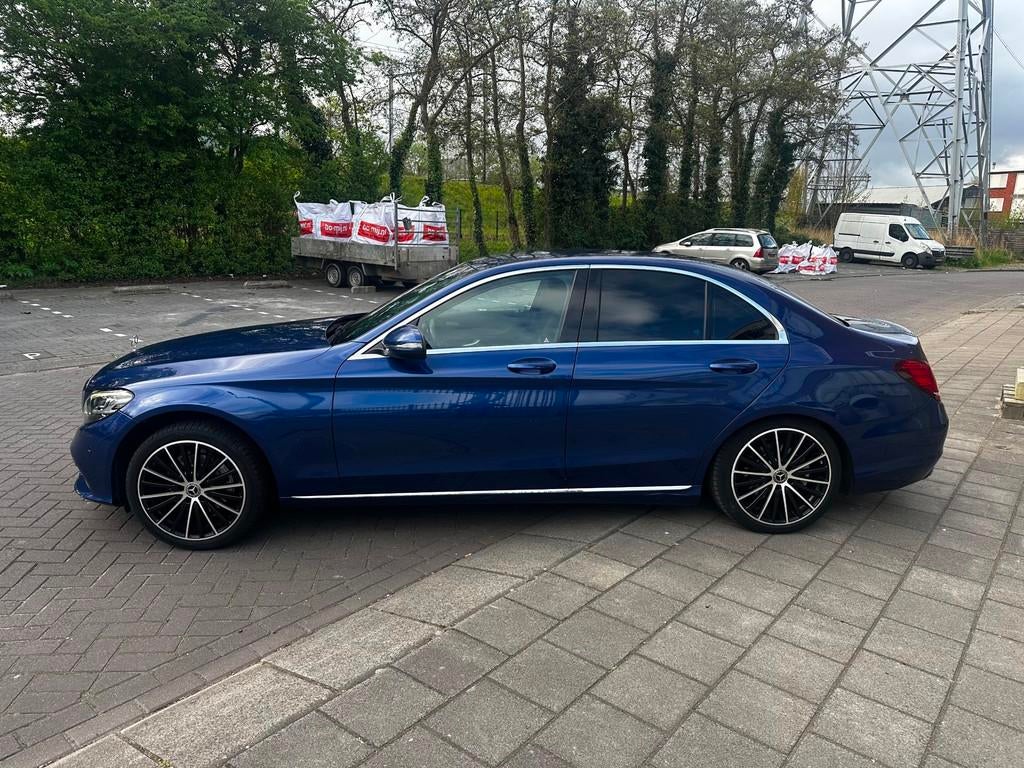 Mercedes-Benz C-klasse 220 d Premium Pack, Achterwielaandrijving, Euro 6, 4 cilinders, Blauw