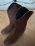 Dames laarzen, Bruin, Lage of Enkellaarzen, Ophalen of Verzenden, Zo goed als nieuw