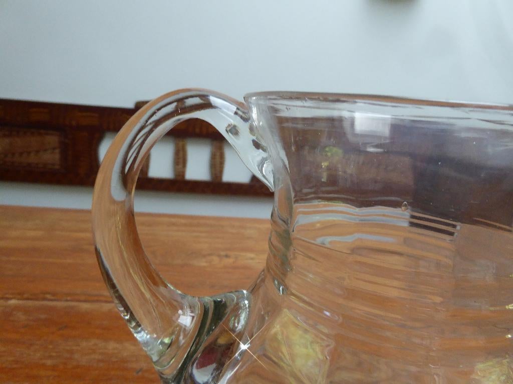 Prachtige optisch geblazen art deco kan, Doyen?, Ophalen of Verzenden