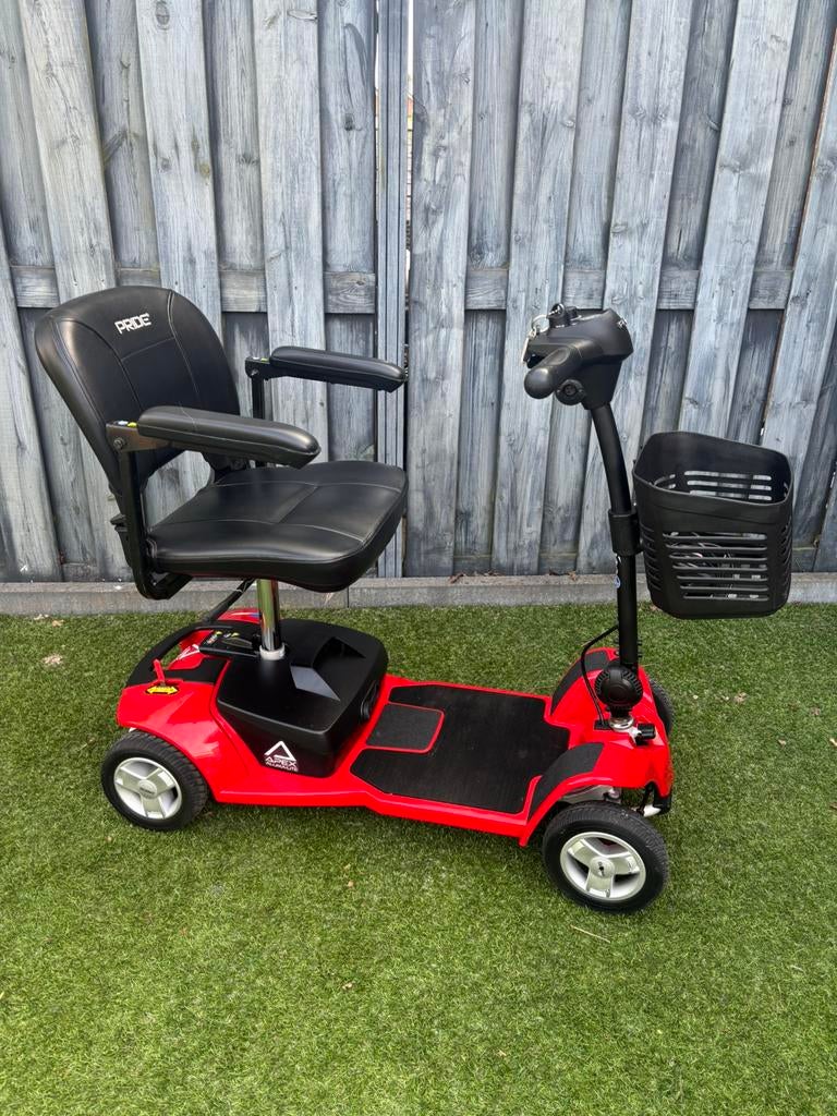 Pride Apex alumate lite opvouwbare scootmobiel lithium accu!, Diversen, Ophalen, Zo goed als nieuw, Duwrolstoel