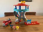 Paw Patrol Uitkijktoren met Voertuig en Figuren, Ophalen, Gebruikt, Jongen of Meisje