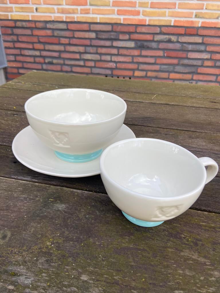 Aardewerk servies, Ophalen