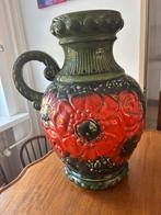 West Germany Vaas met Bloemenreliëf, Ophalen