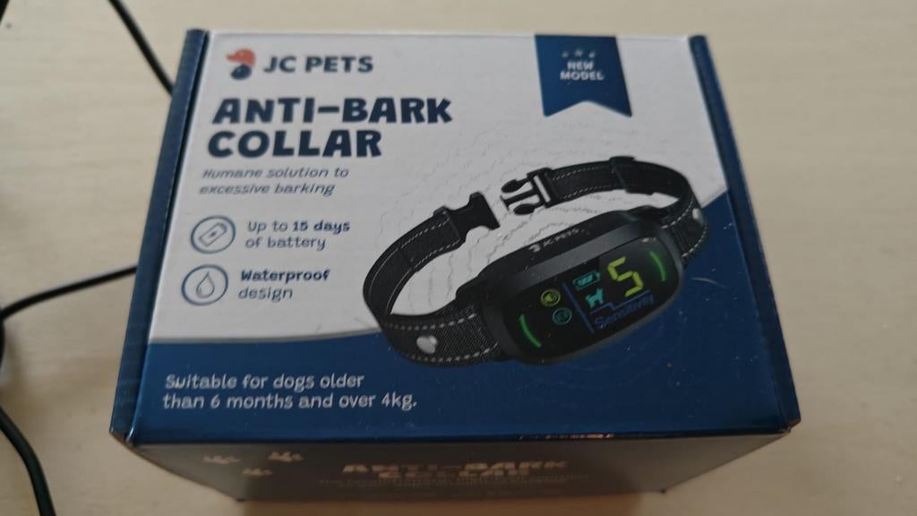 Antiblaf band, Dieren en Toebehoren, Ophalen of Verzenden, Zo goed als nieuw