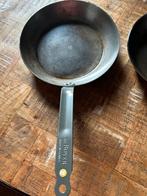 DeBuyer Mineral B Element Koekenpannen - Ø 26 & 28 cm, Ophalen of Verzenden, Zo goed als nieuw, Overige materialen, Koekenpan of Braadpan