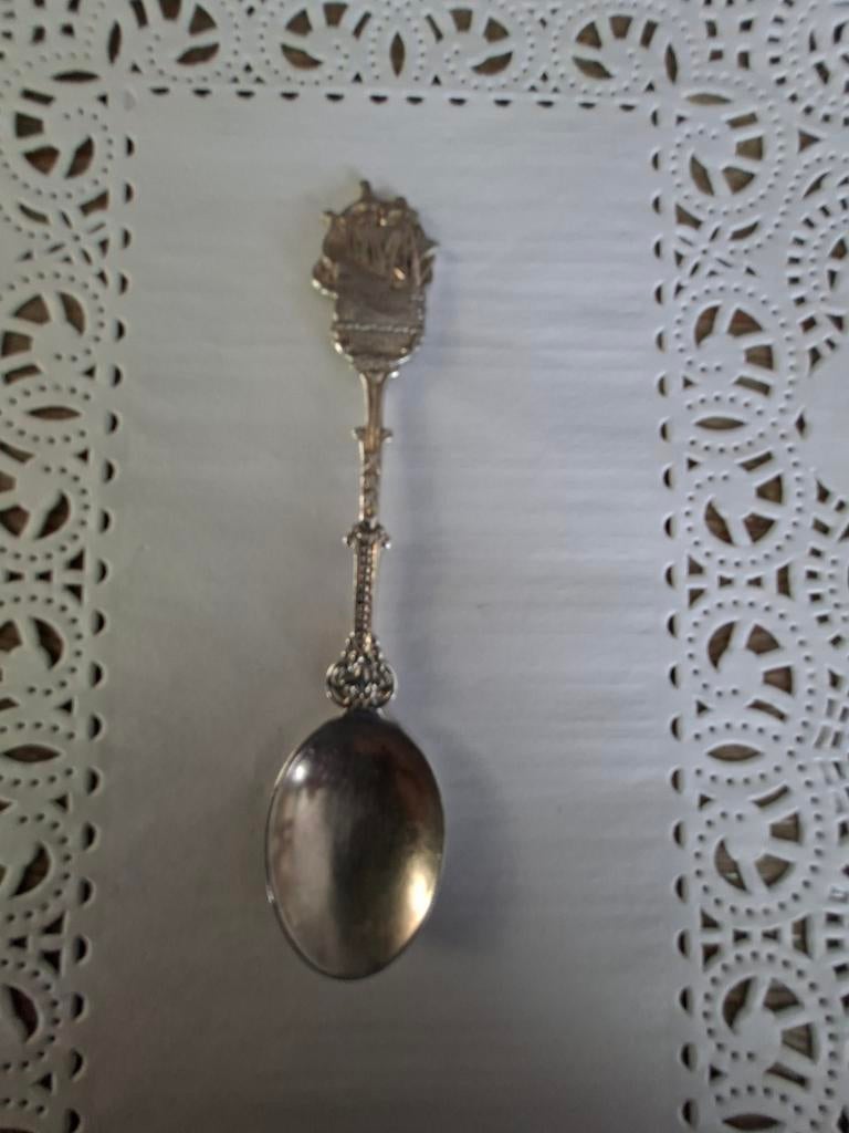 Douwe Egberts theelepel Koopvaarder, Antiek en Kunst, Antiek | Bestek, Ophalen of Verzenden