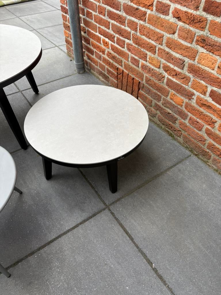 Bijzettafeltje van merk Normin, Tuin en Terras, Tuinsets en Loungesets, Ophalen, Zo goed als nieuw, 2 zitplaatsen
