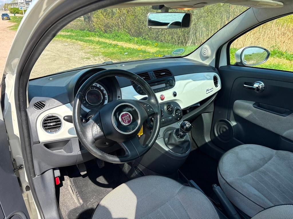 Fiat 500 1.2 Lounge PANO DAK/AIRCO/LMT VELGEN/4-CILINDER, Voorwielaandrijving, Euro 5, Stof, Gebruikt