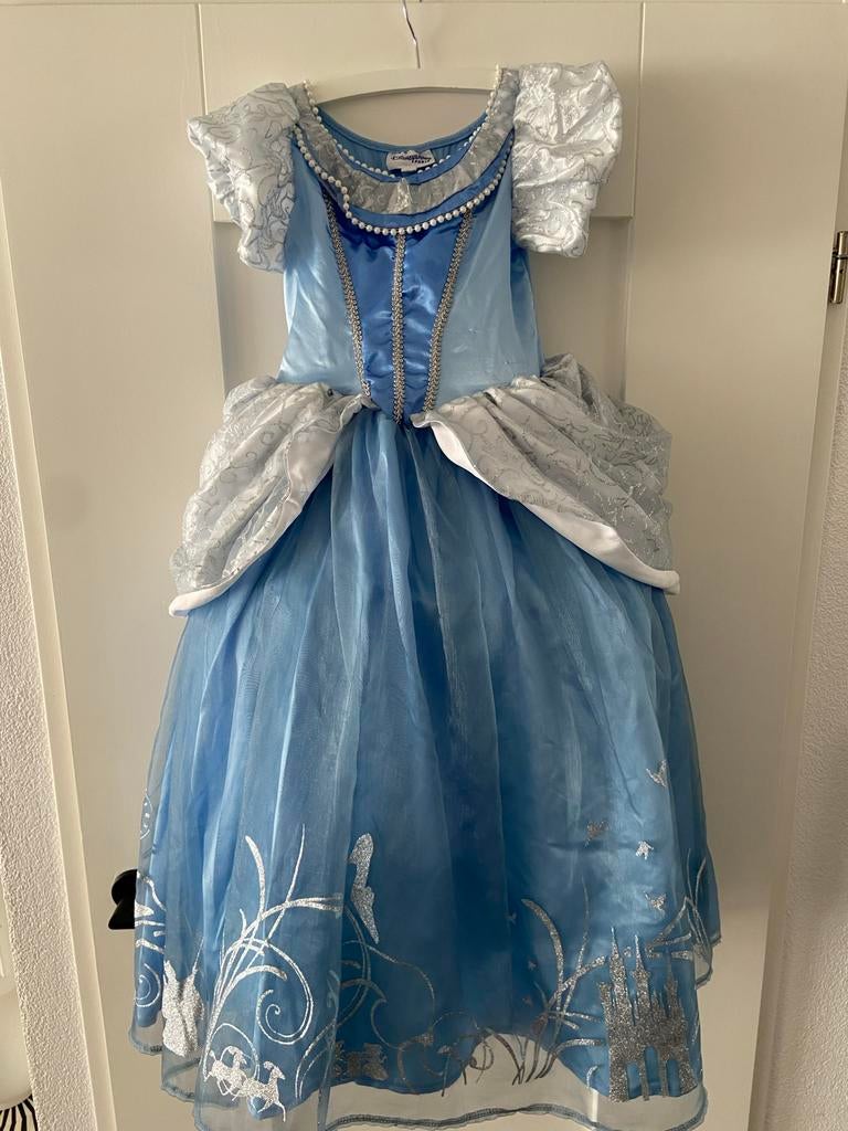 Assepoester jurk Euro Disney - Zo goed als nieuw, Ophalen, Zo goed als nieuw, 122 t/m 128, Meisje
