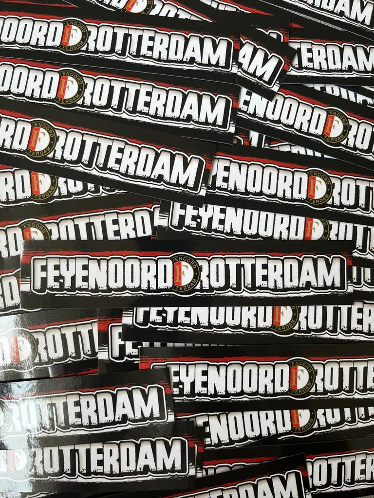 Feyenoord  stickers, Verzamelen, Stickers, Verzenden, Zo goed als nieuw