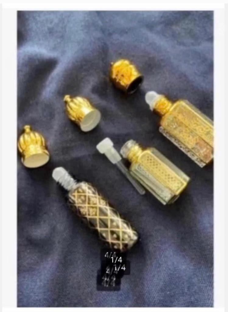 3 x Oosterse parfum flesjes met roller/pipet, pr.p.stuk, Ophalen of Verzenden