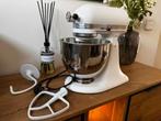 KitchenAid Artisan 4,8L 5KSM150 keukenmachine mixer Amandel, Ophalen of Verzenden, Zo goed als nieuw
