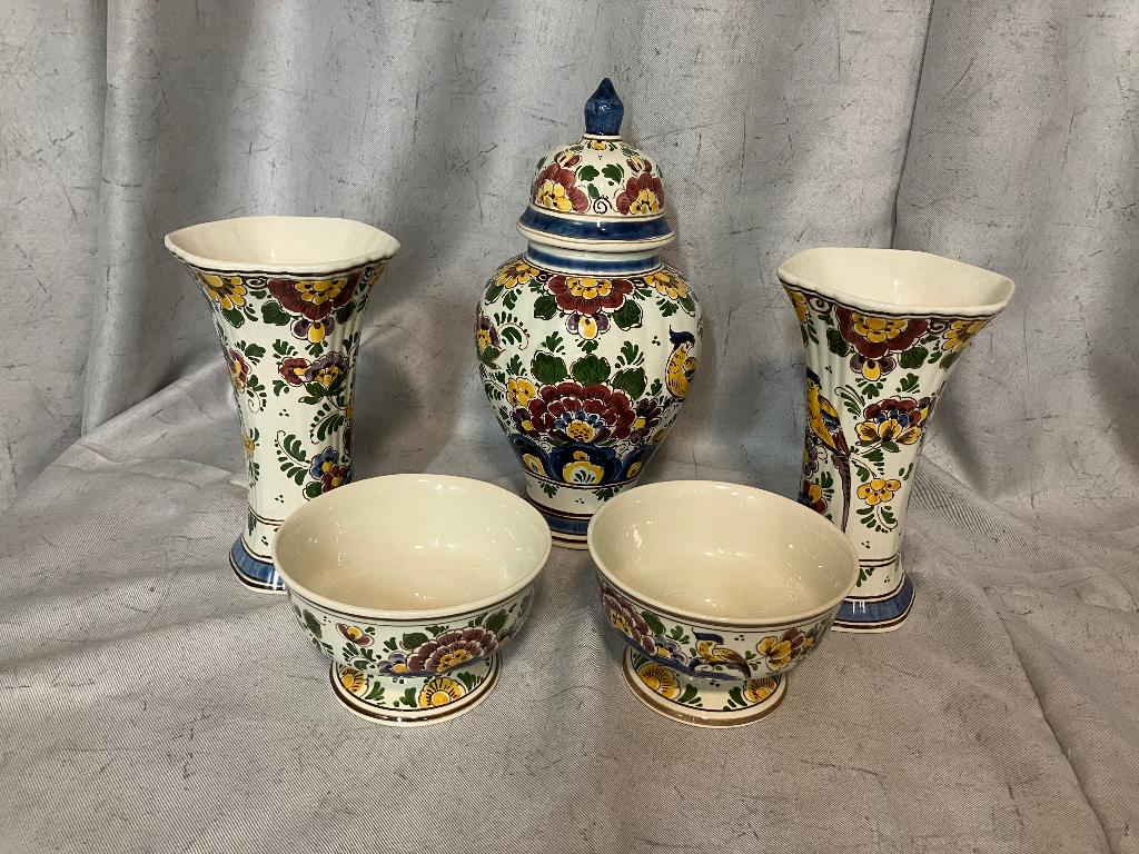 5 delig Kaststel uit Makkum, Ophalen of Verzenden