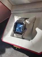 Cartier Santos Blue Automatic, Ophalen of Verzenden, Nieuw, Staal, Overige merken