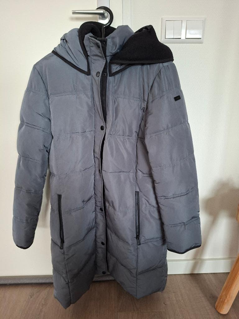 Esprit  Dames Winterjas, Blauw, Maat 42/44 (L), Nieuw, Ophalen of Verzenden