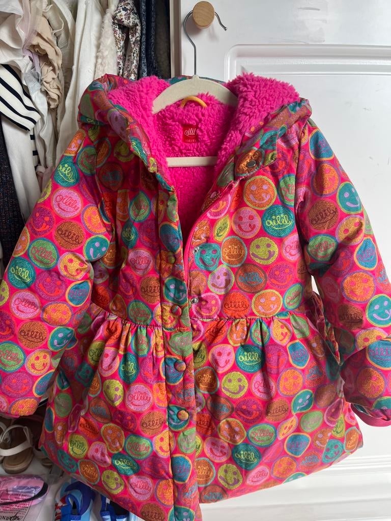 Oilily jas maat 104, Ophalen of Verzenden, Zo goed als nieuw, Meisje, Jas