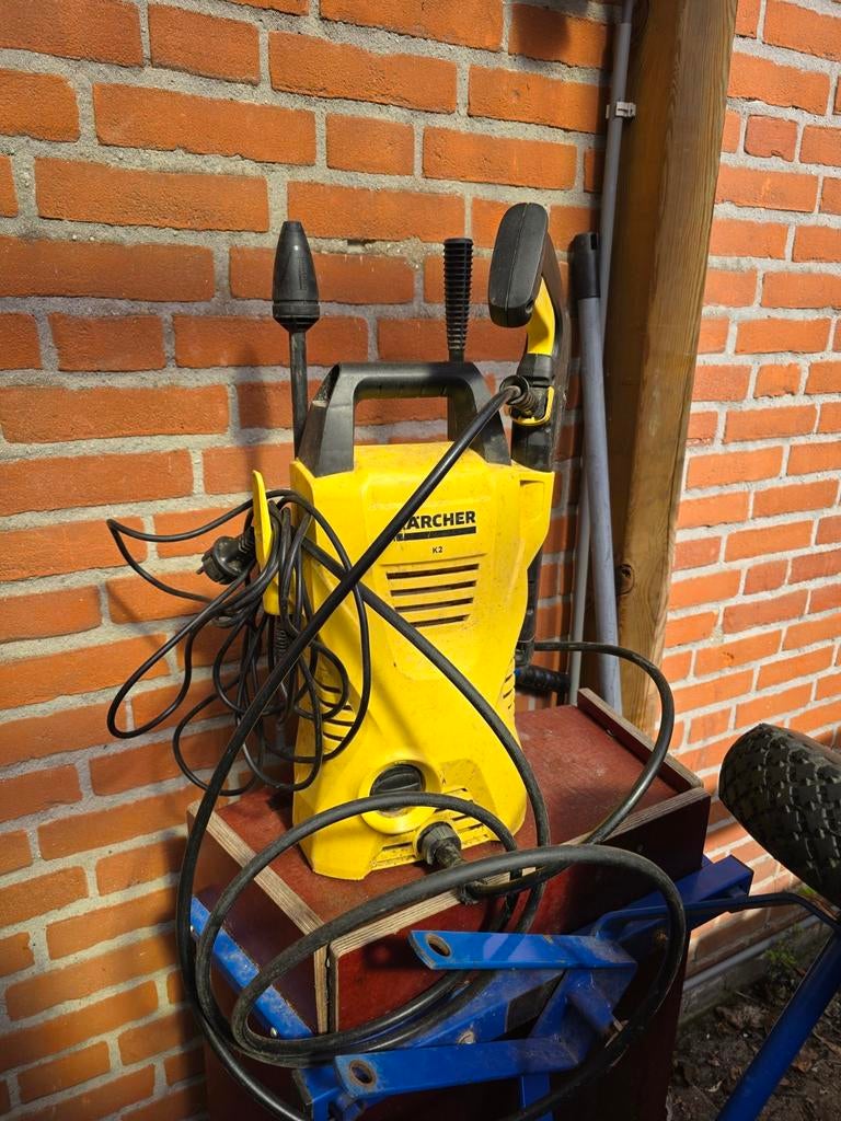 Karcher k2, Ophalen, Elektrisch