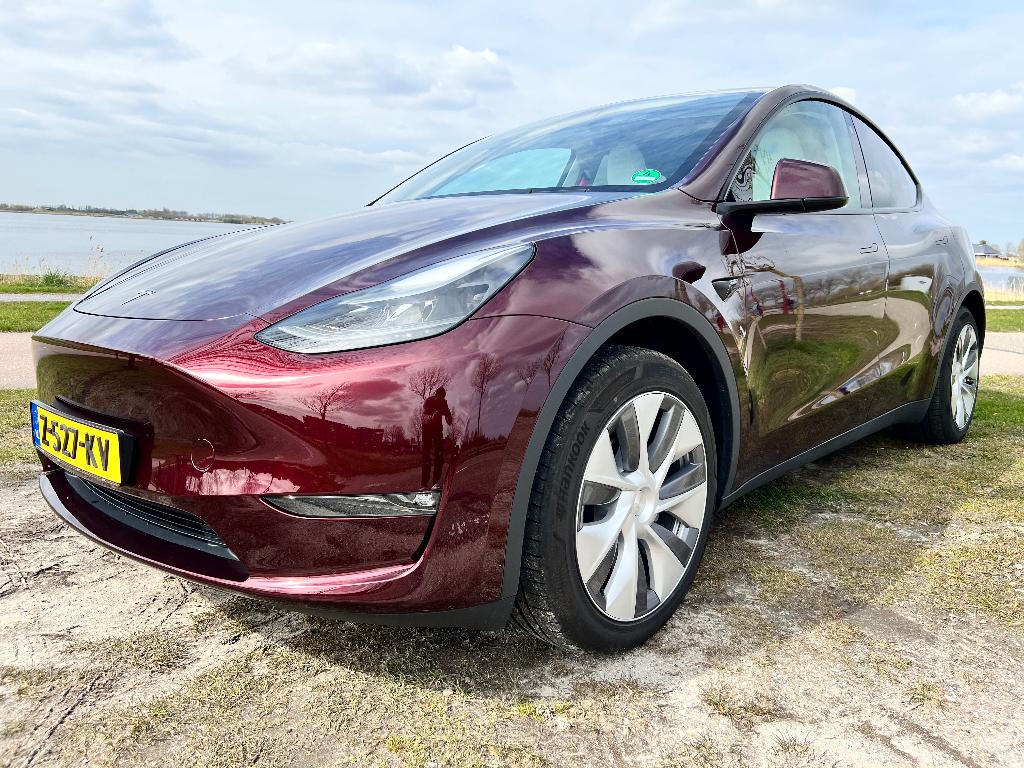 Tesla Model Y Long Range AWD, Auto's, Tesla, Parkeercamera, 495 min, Origineel Nederlands, Vierwielaandrijving