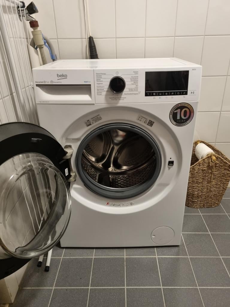 Beko B3WFU57411W IronFast wasmachine, Ophalen