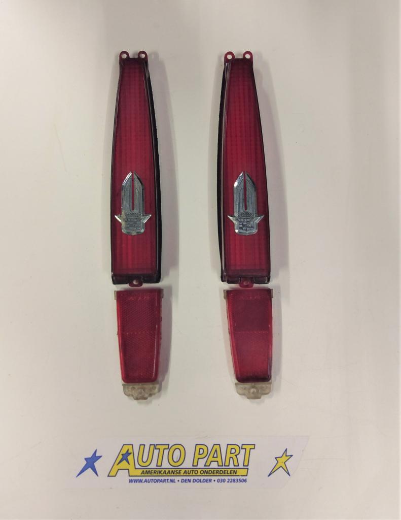 Cadillac Deville set achterlicht glazen 1978-1979, Gebruikt, Info@gm.com, Ophalen of Verzenden, Cadillac