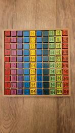 Houten rekenblokjes tafels, Ophalen of Verzenden