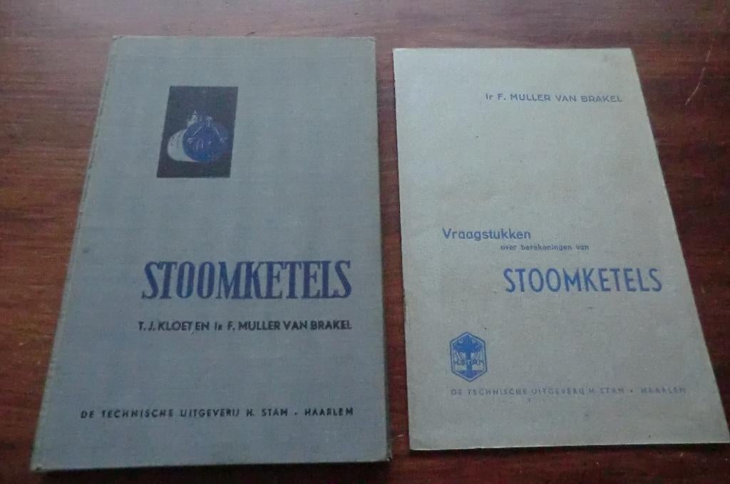 boek - Stoomketels - Kloet, Muller van Brakel / uit 1946, Boeken, Ophalen of Verzenden, Gelezen, Werktuigbouwkunde