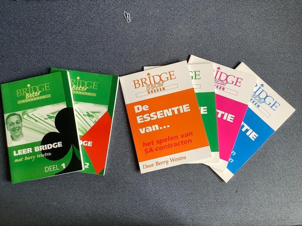 Bridge boekjes, Hobby en Vrije tijd, Gezelschapsspellen | Kaartspellen, Zo goed als nieuw, Ophalen of Verzenden