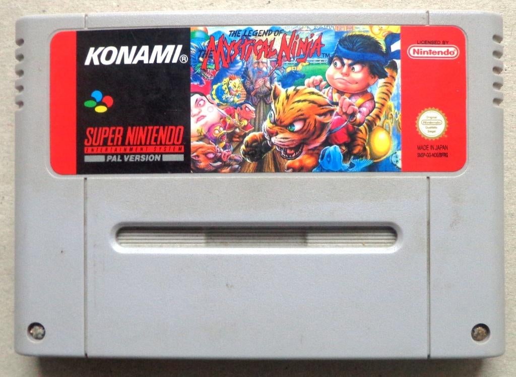 The Legend of the Mystical Ninja Super Nintendo, Spelcomputers en Games, Games | Nintendo Super NES, Avontuur en Actie, Gebruikt