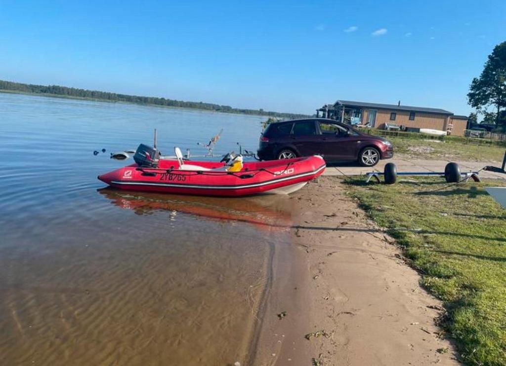 Zodiak pro460 met trailer, buitenboordmotor  en stuur onsole, Watersport en Boten, Rubberboten, Zo goed als nieuw, Benzine, Minder dan 70 pk