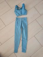 Gymshark Fitness Set - Broek XS & Top S - Blauw, Kleding | Dames, Sportkleding, Blauw, Ophalen of Verzenden, Maat 36 (S), Gymshark