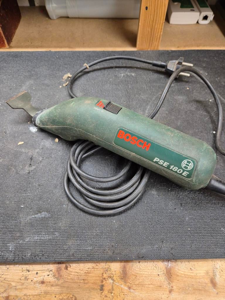 Bosch PSE 180 E Schraper - Elektrisch Gereedschap, Ophalen of Verzenden, Gebruikt