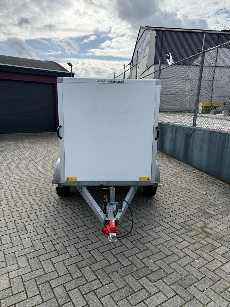 Saris 2-assige dichte aanhanger 2700 kg, Auto diversen, Ophalen of Verzenden, Gebruikt