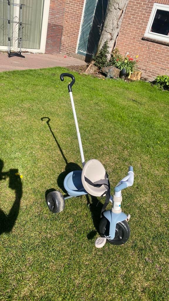 Driewieler met duwstang, Fietsen en Brommers, Fietsen | Driewielers, Ophalen, Gebruikt, Duwstang