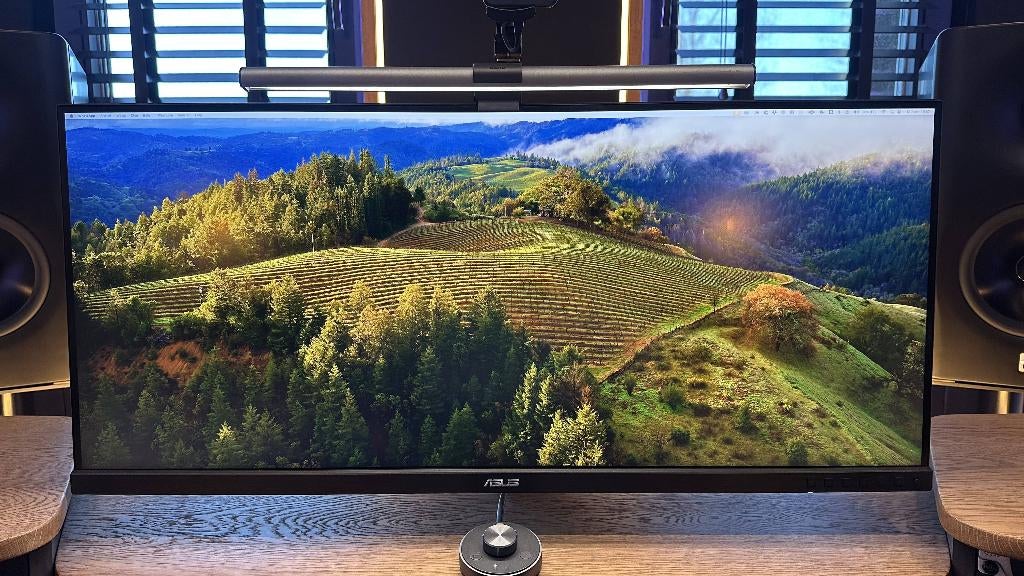 ASUS ProArt PA348CGV 34 inch Ultrawide Monitor QHD, Computers en Software, Monitoren, IPS, 101 t/m 150 Hz, ASUS, Hoofdtelefoonaansluiting