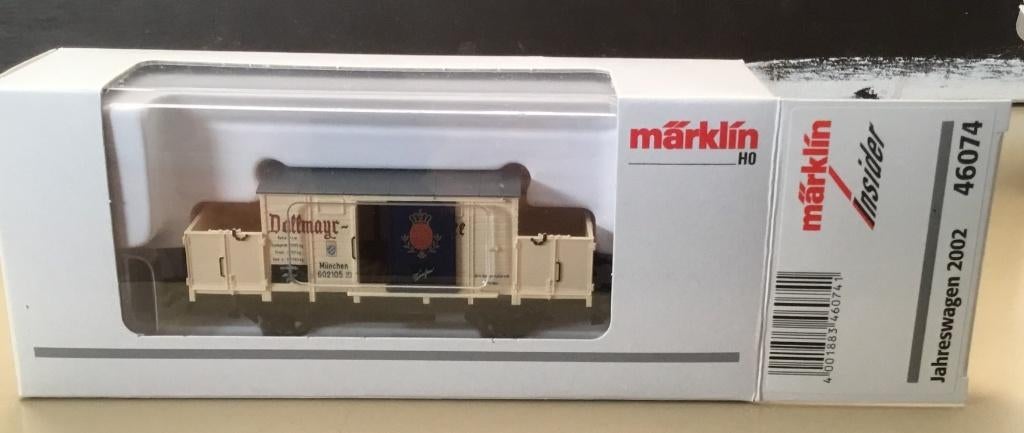 MäRKLIN H0 # 46074.2002701 INSIDERWAGEN 2002 N in OVP, Hobby en Vrije tijd, Modeltreinen | H0, Wisselstroom, Ophalen of Verzenden