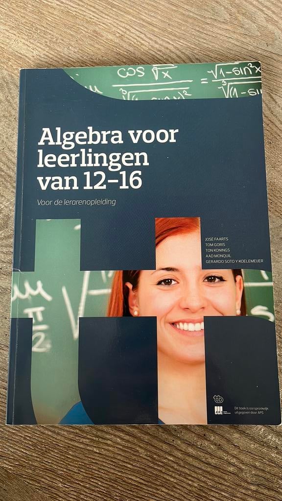 Algebra voor leerlingen van 12-16, Ophalen of Verzenden, Beta, Zo goed als nieuw, HBO