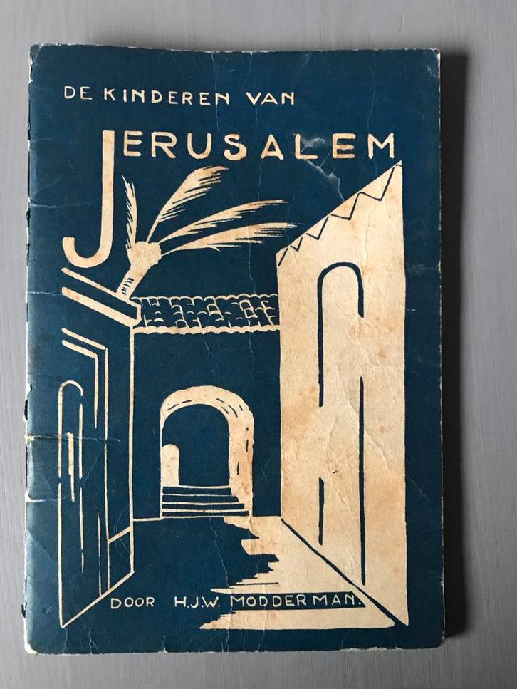 De Kinderen van Jerusalem - Paasspel H.J.W. Modderman, Boeken, Godsdienst en Theologie, Gelezen, Christendom | Protestants, Ophalen of Verzenden
